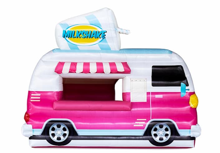 Opblaasbare foodtruck milkshake kopen