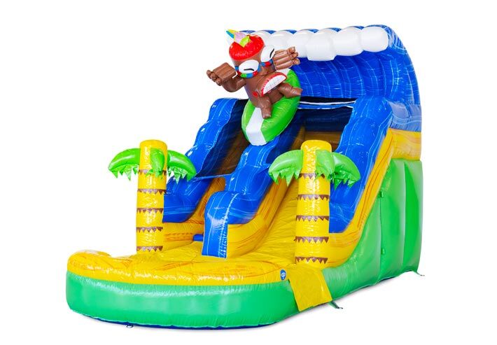 Tobogán acuático inflable para la venta