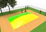Buy inflatable airmountain in color green yellow for children. Order inflatable airmountains now online at JB Inflatables UK