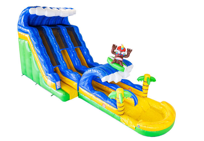 Opblaasbare Slip 'n Waterslide online bestellen voor uw kinderen. Koop opblaasbare waterglijbanen nu online bij JB Inflatables Nederland