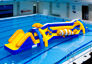 Dubbele Zig Zag Zee stormbaan voor zowel jong als oud bestellen. Koop opblaasbare zwembadstormbanen nu online bij JB Inflatables Nederland