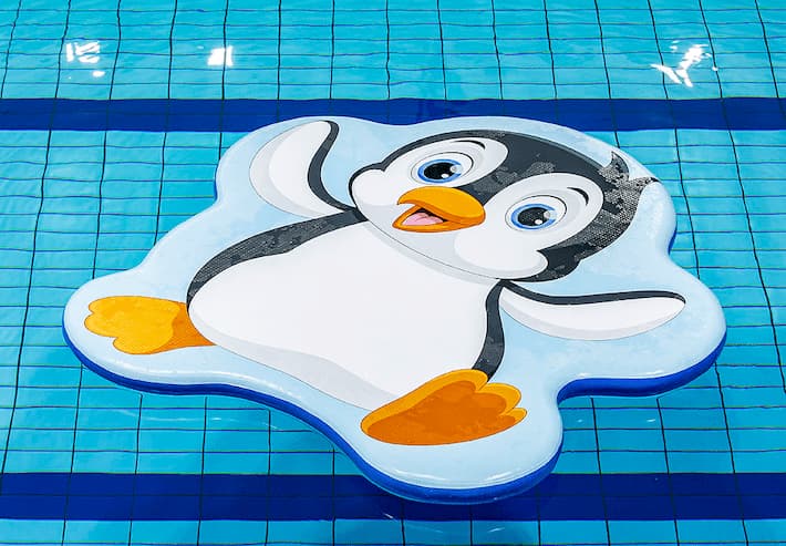 drijfmat pinguïn voor kinderen in het zwembad kopen