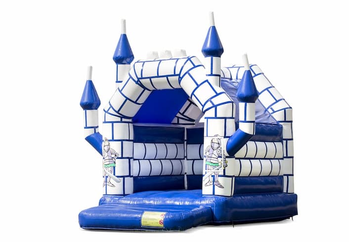 Kleine indoor-hüpfburg in themenburg für kinder zu verkaufen. Erhältlich bei JB-Hüpfburgen Deutschland online