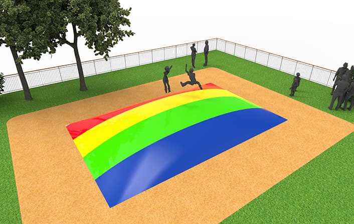 Acquista airmountain gonfiabile di colore -rosso -giallo -verde -blu per bambini. Ordina ora gli airmountain gonfiabili online su JB Gonfiabili Italia