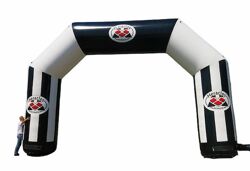 Heracles Almelo- reclame boog