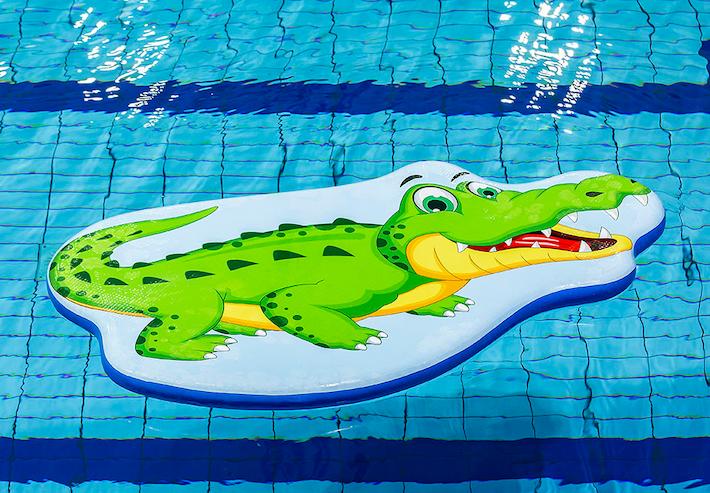 drijfmat met krokodil voor in het zwembad voor kinderen kopen