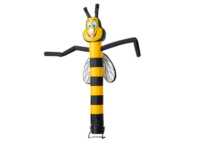 Bestellen sie jetzt den 5m hohen aufblasbaren skydancer Bee online bei JB-Hüpfburgen Deutschland. Aufblasbare airdancer in standardfarben und -maßen direkt online bestellen