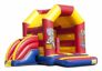Aufblasbare hüpfburg midi multifun mit dach für kinder zum thema zirkus zu verkaufen. Online verfügbar bei JB-Hüpfburgen Deutschland