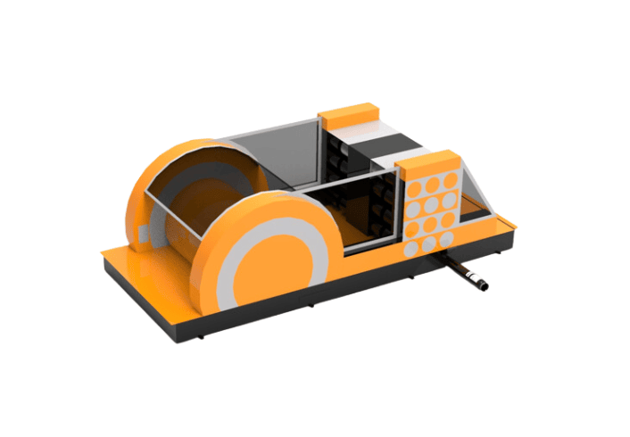 Commander en ligne une méga piste d'obstacles gonflable et modulaire
