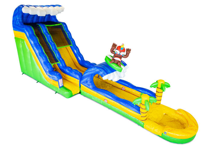 Bestellen Sie online aufblasbare Slip 'n Waterslide für Ihre Kinder. Kaufen Sie aufblasbare Wasserrutschen jetzt online bei JB-Hüpfburgen Deutschland