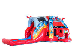 Multiplay Super Feuerwehr Hüpfburg 