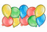 Set van 10 themahouders ballon voor op Interactive Play System