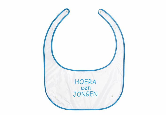 slab kopen voor opblaasbaar geboorte object ooievaar baby in blauw voor jongens