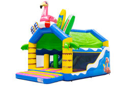 Combounce Flamingo Bouncy Castle