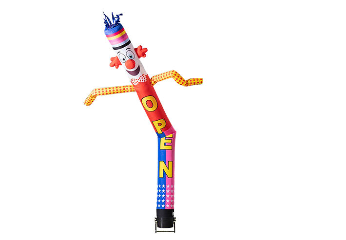 Bestellen sie den aufblasbaren 6m hohen skydancer-Clown jetzt online bei JB-Hüpfburgen Deutschland. Schnelle lieferung aller gängigen aufblasbaren airdancer.