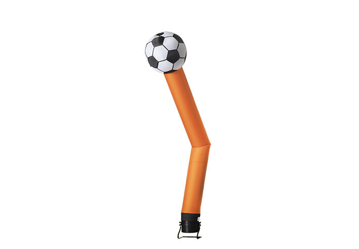 Compre el skytube con bola 3d de 6m de altura en color naranja online en JB Hinchables España. Ordene tubos inflables estándar para cada evento