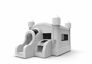 Buy an inflatable manufactured frontslide combo 13ft bounce house in the theme wedding for both young and old. Order inflatable bounce houses online at JB Inflatables America