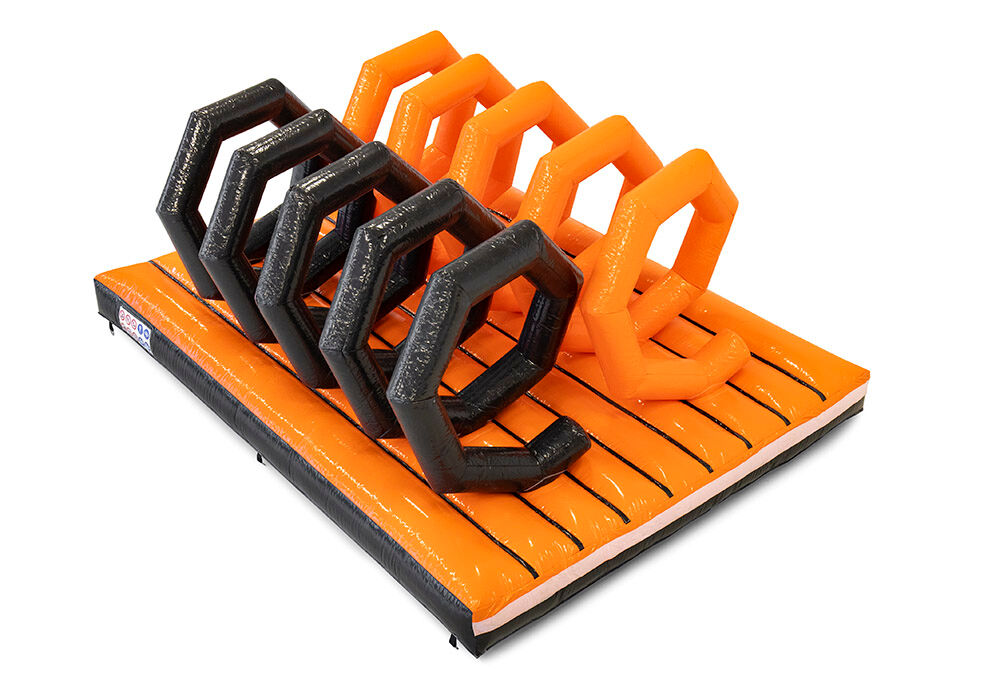 Commandez le parcours d'obstacles Mega Spiral Platform avec des obstacles pour les enfants. Achetez des parcours d'obstacles gonflables en ligne maintenant chez JB Gonflables France