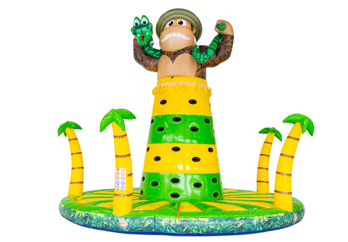 Klimtoren Jungle opblaasbare klimattractie te bestellen bij JB Inflatables