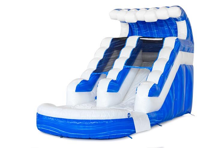 Opblaasbare waterglijbaan te koop