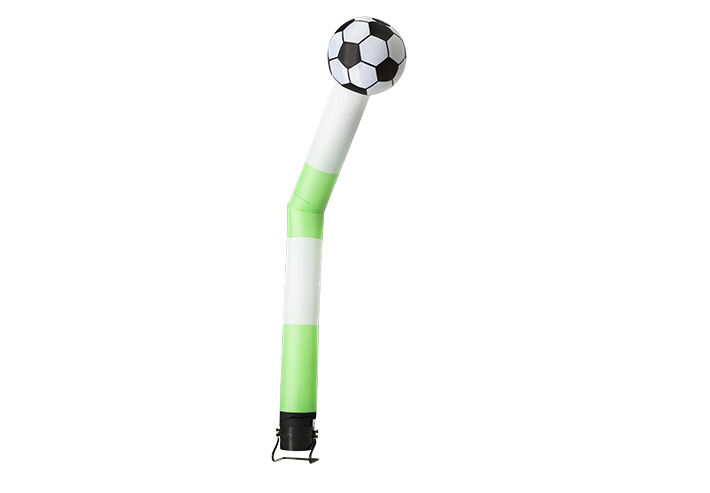 Compra el skytube con bola 3d de 6m de altura en blanco verde online ahora en JB Hinchables España. Ordene tubos inflables estándar para cada evento