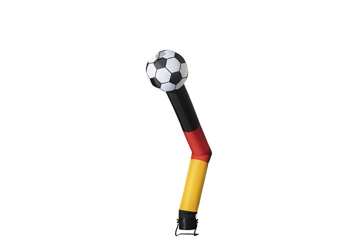 Ordina l'airdancer da 6 m con palla 3d in nero rosso giallo online su JB Gonfiabili Italia. Tutti i skytube gonfiabili standard vengono consegnati rapidamente