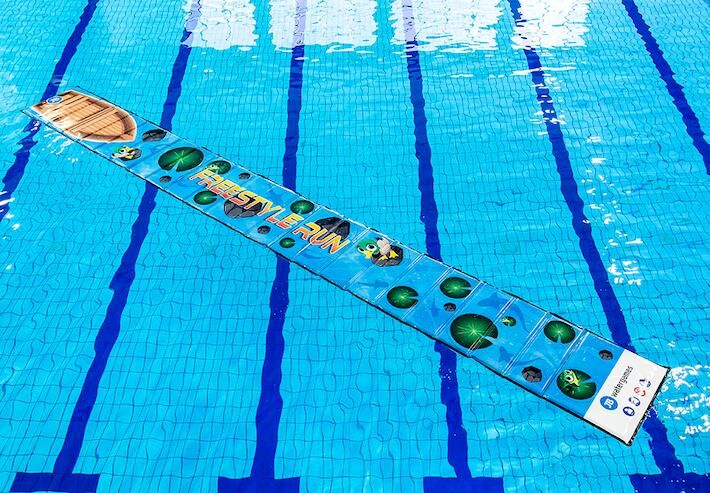 waterloopmat met kikkers voor in het zwembad voor kinderen kopen