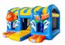 Acquista un grande castello gonfiabile per interni con scivolo a tema Seaworld Nemo per bambini. Ordina i castelli gonfiabili online su JB Gonfiabili Italia