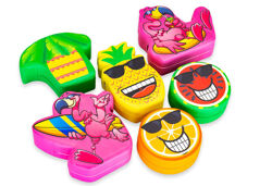 Softplay Conjunto Temático Flamingo Havaí (6 peças)