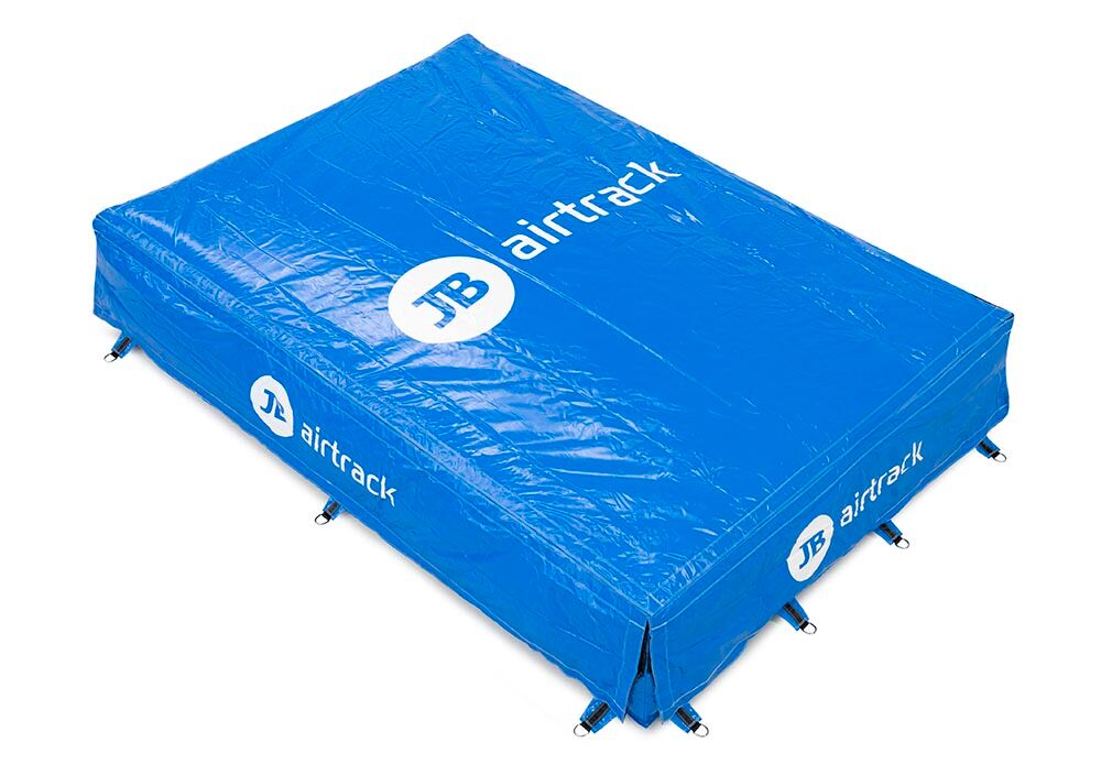 Encomende o tapete de queda inflável Midi Airbag de 70 cm de altura para jovens e idosos. Compre atração inflável agora online na JB Insuflaveis Portugal