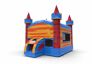 Buy inflatable commercial 13ft jumper basic bounce house in marble theme in colors blue-orange-red for both young and old. Order inflatable moonwalks online at JB Inflatables America