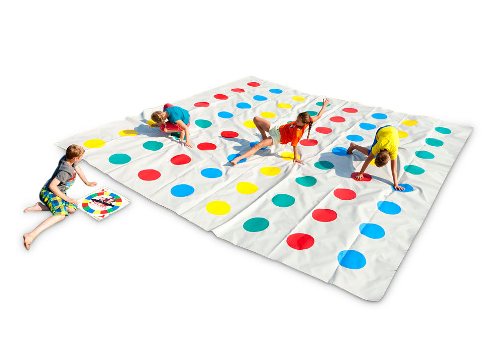 Ottieni subito online tappetini twister per grandi e piccini. Acquista articoli gonfiabili online su JB Gonfiabili Italia