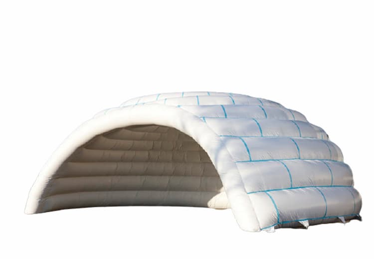 Opblaasbare witte Iglo tent kopen
