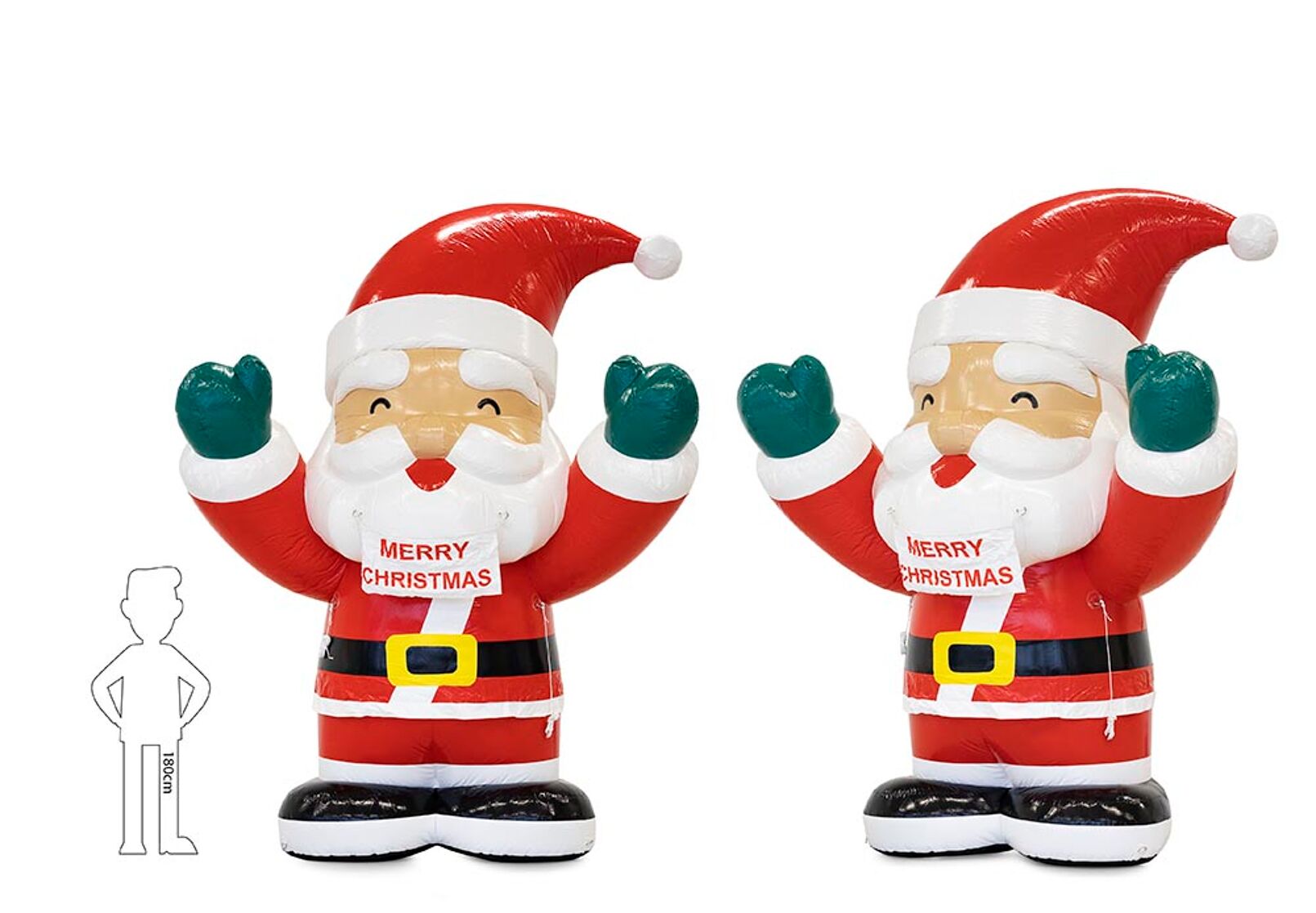 Product afbeelding Winkender Weihnachtsmann 3,5 meter