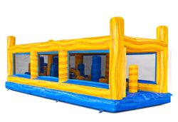 Pole Dodger - Parcours gonflable modulable Marble 