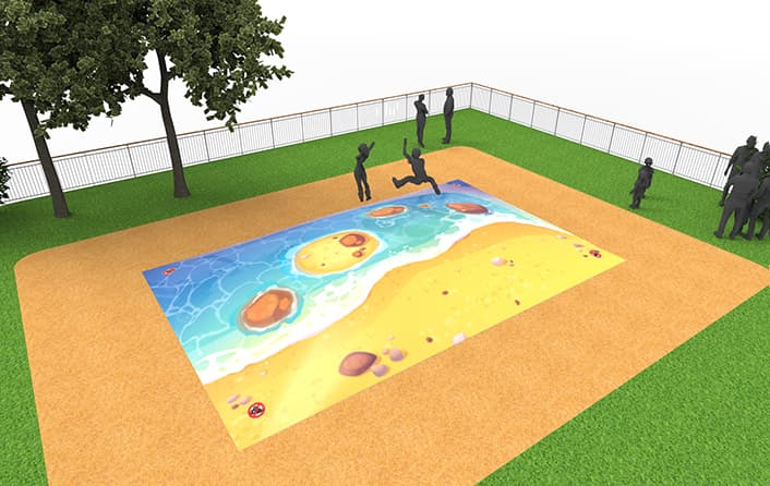 Acquista airmountain gonfiabile a tema spiaggia per bambini. Ordina ora gli airmountain gonfiabili online su JB Gonfiabili Italia