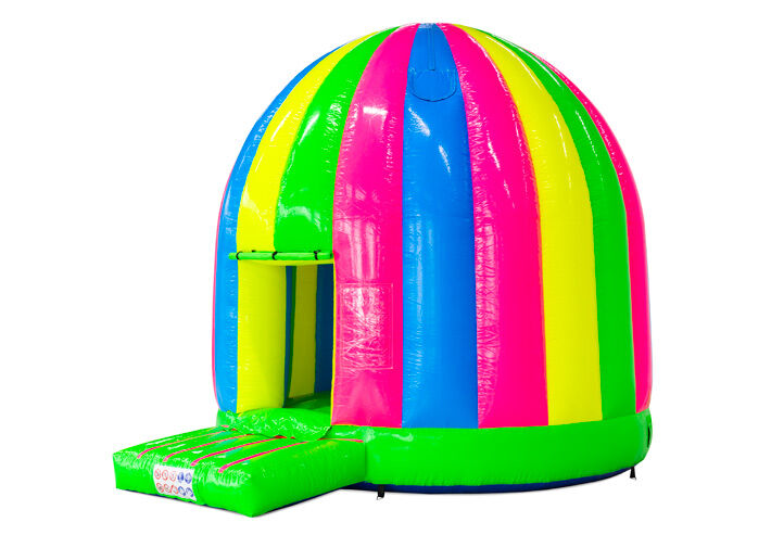 4-metre inflatable disco dome in fluorescent colours – from JB-Inflatables