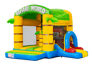 Castello gonfiabile bouncy box con scivolo a tema safari ordinabile online