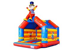 Hüpfburg klatschender Clown Standard