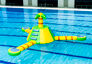 Koop een luchtdichte opblaasbare speeleiland in jungle thema voor zowel jong als oud. Bestel opblaasbare waterattracties nu online bij JB Inflatables Nederland