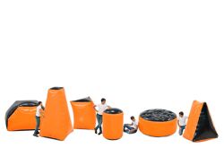 Battle Obstakel Set Oranje (6 stuks)