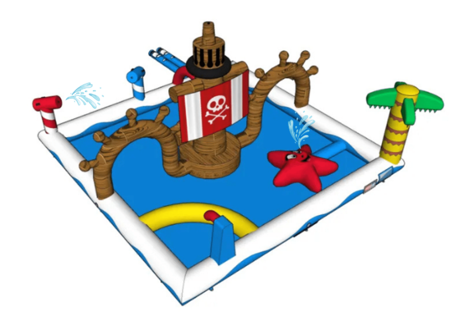 Product afbeelding Spraypark XL Pirates