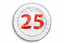 Banner universal 25 years