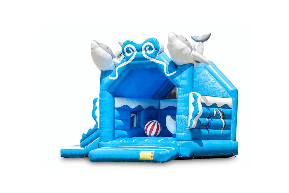 Product afbeelding Combinado Delfín Castillo Hinchable