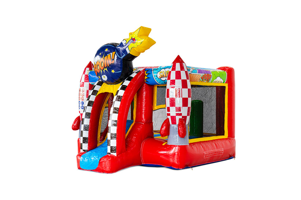 Product afbeelding Castillo Hinchable de Mini Bounce Comic