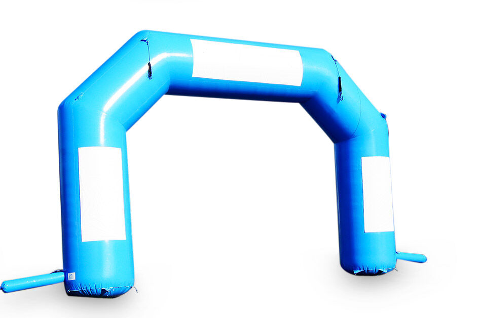 Koop online start & finish bogen in het blauw bij JB Inflatables Nederland. Alle standaard opblaasbare bogen worden razendsnel geleverd