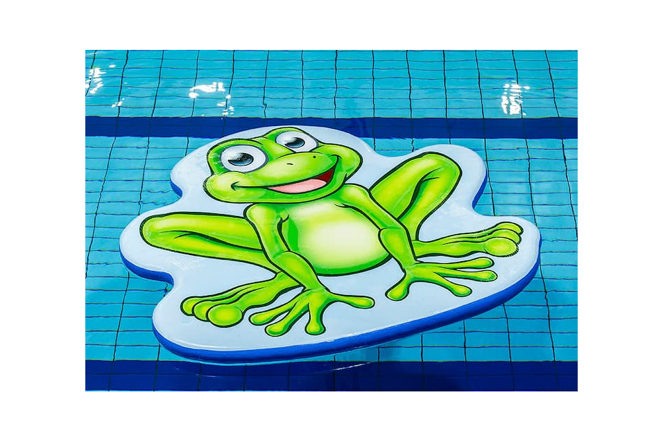 Product afbeelding Drijfmat kikker