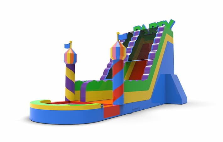 Get an inflatable waterslide S22 in theme party for both young and old. Order inflatable waterslides online at JB Inflatables America
