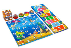 Softplay Conjunto de Brinquedos Pirata Mundo Marinho (11 peças)