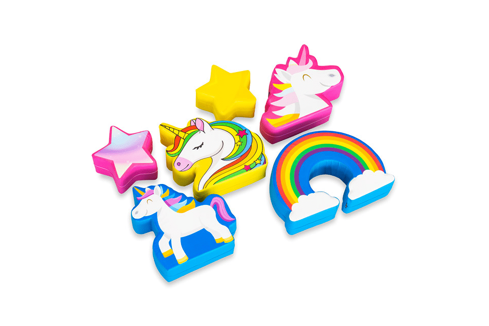 Product afbeelding Softplay Conjunto Temático Unicórnio (6 peças)